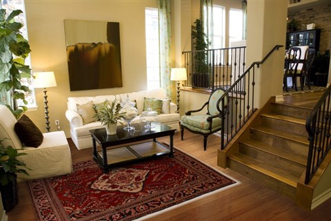 Lilihan Red Hand Knotted 77 X 104 Area Rug 251-14229 Image 3