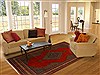 Mahal Red Hand Knotted 710 X 109 Area Rug 251-14234 Thumb 4
