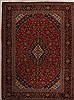 Kashan Red Hand Knotted 92 X 126  Area Rug 251-14237 Thumb 0