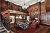 Kashan Red Hand Knotted 102 X 131 Area Rug 251-14260 Thumb 2