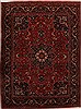 Khorasan Red Hand Knotted 99 X 135  Area Rug 251-14264 Thumb 0