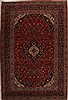 Ardakan Red Hand Knotted 95 X 141  Area Rug 251-14267 Thumb 0