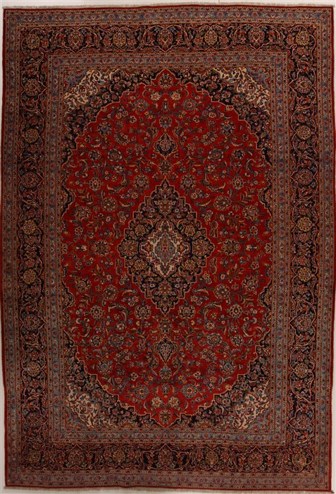 Ardakan Red Hand Knotted 99 X 142  Area Rug 251-14278 Image 0