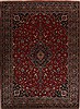 Mashad Red Hand Knotted 96 X 133  Area Rug 251-14285 Thumb 0