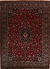 Mashad Red Hand Knotted 96 X 133  Area Rug 251-14285 Thumb 0