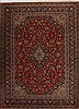 Kashan Red Hand Knotted 103 X 1310  Area Rug 251-14296 Thumb 0