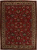 Kashan Red Hand Knotted 95 X 1210  Area Rug 251-14300 Thumb 0