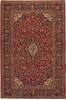 Kashan Red Hand Knotted 49 X 73  Area Rug 251-14326 Thumb 0