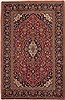 Kashan Red Hand Knotted 48 X 72  Area Rug 251-14344 Thumb 0