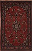 Bidjar Red Hand Knotted 47 X 73  Area Rug 251-14364 Thumb 0