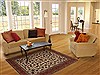 Tabriz Beige Hand Knotted 52 X 71 Area Rug 251-14367 Thumb 5