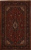 Kashan Red Hand Knotted 47 X 76  Area Rug 251-14369 Thumb 0