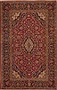 Kashan Red Hand Knotted 49 X 73  Area Rug 251-14371 Thumb 0