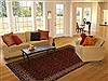 Mahal Red Hand Knotted 67 X 100 Area Rug 251-14376 Thumb 4