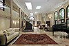 Heriz Blue Hand Knotted 82 X 108 Area Rug 251-14384 Thumb 1