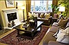 Heriz Blue Hand Knotted 82 X 108 Area Rug 251-14384 Thumb 3