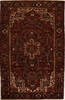 Heriz Red Hand Knotted 710 X 120  Area Rug 251-14385 Thumb 0