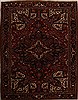 Heriz Red Hand Knotted 86 X 111  Area Rug 251-14386 Thumb 0