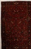 Heriz Red Hand Knotted 77 X 117  Area Rug 251-14387 Thumb 0