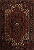 Heriz Red Hand Knotted 77 X 109  Area Rug 251-14388 Thumb 0