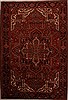 Heriz Red Hand Knotted 81 X 1111  Area Rug 251-14389 Thumb 0