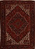 Heriz Red Hand Knotted 79 X 110 Area Rug 251-14390 Thumb 0