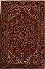Heriz Red Hand Knotted 79 X 122  Area Rug 251-14399 Thumb 0