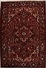 Heriz Red Hand Knotted 710 X 118  Area Rug 251-14400 Thumb 0