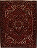 Heriz Red Hand Knotted 84 X 1011 Area Rug 251-14404 Thumb 0