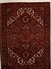 Heriz Red Hand Knotted 78 X 107  Area Rug 251-14409 Thumb 0