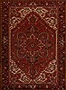 Heriz Red Hand Knotted 82 X 115  Area Rug 251-14411 Thumb 0