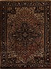 Heriz Brown Hand Knotted 84 X 112  Area Rug 251-14413 Thumb 0
