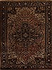 Heriz Brown Hand Knotted 84 X 112 Area Rug 251-14413 Thumb 0