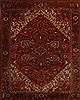 Heriz Red Hand Knotted 910 X 128  Area Rug 251-14446 Thumb 0