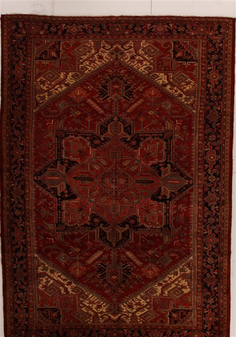 Goravan Red Hand Knotted 92 X 136  Area Rug 251-14450 Image 0