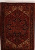 Goravan Red Hand Knotted 92 X 136  Area Rug 251-14450 Thumb 0