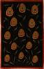 Pishavar Black Hand Knotted 57 X 88 Area Rug 251-14483 Thumb 0