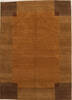 Pishavar Brown Hand Knotted 49 X 64  Area Rug 251-14484 Thumb 0