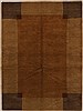 Pishavar Brown Hand Knotted 49 X 65  Area Rug 251-14501 Thumb 0