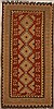 Kilim Multicolor Runner Hand Knotted 33 X 67  Area Rug 251-14580 Thumb 0