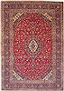 Kashan Red Hand Knotted 92 X 135  Area Rug 100-14715 Thumb 0