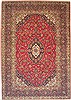 Kashan Red Hand Knotted 711 X 113 Area Rug 100-14719 Thumb 0