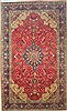 Tabriz Purple Hand Knotted 99 X 1511  Area Rug 100-14737 Thumb 0