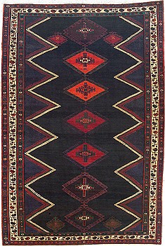 Koliai Beige Hand Knotted 6'8" X 9'11"  Area Rug 100-14739