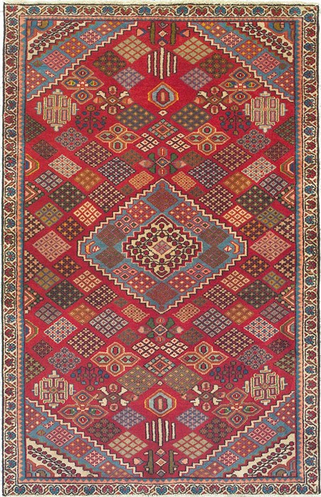 Joshaghan Red Hand Knotted 42 X 64 Area Rug 100-14766 Image 0