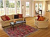 Joshaghan Red Hand Knotted 42 X 64 Area Rug 100-14766 Thumb 5