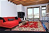 Sarouk Green Hand Knotted 911 X 134 Area Rug 100-14797 Thumb 3