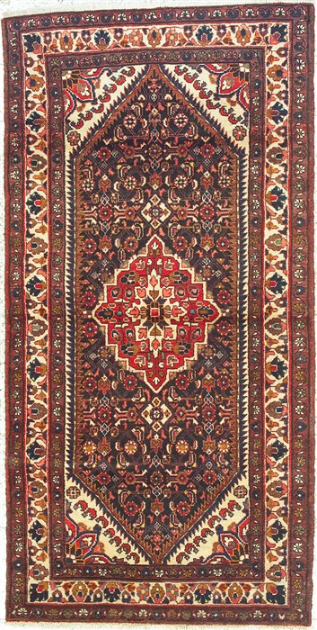 Mahi Beige Runner Hand Knotted 34 X 68  Area Rug 100-14800 Image 0