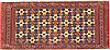Turkman Multicolor Hand Knotted 111 X 44 Area Rug 100-14808 Thumb 0