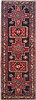 Ardebil Blue Runner Hand Knotted 38 X 102  Area Rug 100-14817 Thumb 0